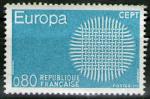 **   FRANCE    0,80 F  1970   YT - 1638  " EUROPA - CEPT "  (N)  **
