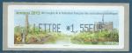 LISA (ATM) LETTRE *1,55 EUR sur papier 86me congrs FFAP - Amiens 2013