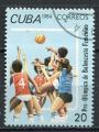 Timbre  CUBA  1984  Obl  N  2548   Y&T    Basket Ball
