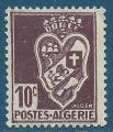 Algrie N184 Armoiries d'Alger 10c lilas-brun neuf**
