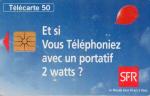 TELECARTE F 590 a 970 SFR PORTABLE 2 W