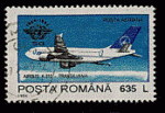 Roumanie 1994 - YT PA 318 - oblitéré - Airbus A310