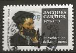 Anne 2022 timbres  issu de la srie Les grands navigateurs Jacques Cartier 1