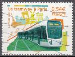 FRANCE 2006 - Le tramway a Paris - Yvert 3995 -  Oblitr