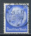 Timbre ALLEMAGNE Empire III Reich 1933 - 36  Obl  N 493   Y&T Personnage