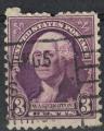 Etats Unis 1932 Oblitr Used George Washington 3 cents violet profond SU