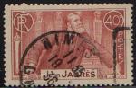 318 - Jean Jaurs-  oblitr - anne 1936