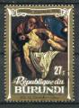 Timbre Rpublique du BURUNDI 1974  Obl  N 586  Y&T  Pques