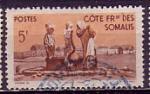 Cte des Somalis 1947  Y&T  277  oblitr