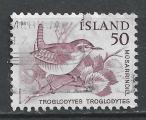 ISLANDE - 1981 - Yt n 520 - Ob - Oiseaux : troglodytes troglodytes