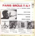 EP 45 RPM (7")  B-O-F  Maurice Jarre  "  Paris brle-t-il ?  "