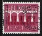 Suisse 1984; Y&T n 1199; 50c, Europa, rose-carmin