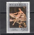 Timbre Nicaragua / Oblitr / Poste Arienne / 1984 / Y&T NPA1063.