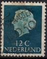 Pays-Bas : Y.T. 600A - Reine Juliana - 12c  -- oblitr - anne 1953  