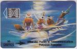 POLYNESIE Carte tlphonique n 12Aa "solei levant" de 1993