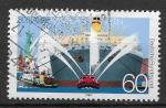 Allemagne - 1989 - Yt n 1251 - Ob - 800 ans port Hambourg