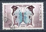 Timbre MADAGASCAR  1960  Obl  N 343  Y&T  Papillon