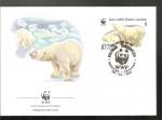 FDC 1987  WWF  OURS POLAIRE