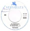 SP 45 RPM (7")  Les Provinciales  "  Le saucisson du dimanche  "  Promo