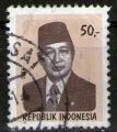 **   INDONESIE     50 Rp   1986  YT-1105   " Suharto "  (o)   **