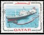 Quatar 1970 Y&T 158B Transport maritime