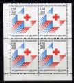 YT n 2555a Croix Rouge 1988 bloc de quatre carnet - Neuf
