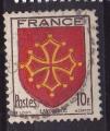 France  - 1944 - YT n 603 oblitr (sp)  
