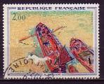 France 1972   Y&T  1733  oblitr    peinture  Derain