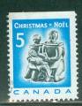 Canada 1968 Y&T 409 oblitr Noel  N.D Haut