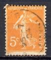 Timbre  FRANCE  1921 - 22  Obl  N 158   Y&T