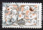 Adh 1895 - Lapins crtins - Cachet rond