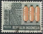 Indonsie 1969 Pelita Plan de Dveloppement Industrie Textile Bobines Fil SU