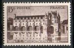 France neuf Yvert N610 Chteau Chenonceaux 15f 1944