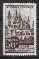 FRANCE - 1951 - Yt n 917 - Ob - Abbaye aux Hommes ; Caen