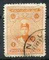 Timbre IRAN 1924 - 25  Obl  N 459  Y&T   Personnage Shah Ahmed