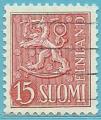 Finlandia 1954-58.- Len. Y&T 413. Scott 317. Michel 430.