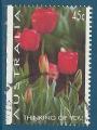 Australie N1350a Timbre de vux - tulipe oblitr