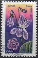 YT N 2140 - Fleurs et Douceurs - Violette - Cachet rond