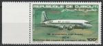 Timbre PA neuf ** n 184(Yvert) Djibouti 1983 - Aviation, compagnie Air France