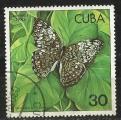 Cuba 1982; Y&T n  2334; 30c Faune, insecte, papillon