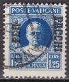 VATICAN colis postaux N 9 de 1931 oblitr 