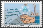 FRANCE - 2014 - Yt n A971 - Ob - Environnement : l'eau est prcieuse prservons