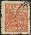 Brasil 1947-55.- Agricultura. Y&T 465C. Scott 661A. Michel 704XI.