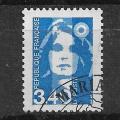 N 2716 Marianne du Bicentenaire  3,40 bleu 1991