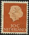 Holanda 1953-67.- Juliana. Y&T 604. Scott 349. Michel 624XxA.