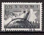 Finlande 1963; Y&T n 543; 0,75, barrage Pyhakoski