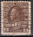 CANADA N° 106 de 1915 oblitéré 