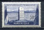 Timbre FRANCE  1952  Neuf *  N 922   Y&T   Narvik