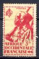 Timbre Colonies Franaises  AOF  1945  Obl    N  16   Y&T