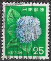 JAPON - 1971/72 - Yt n 1035 - Ob - Fleur : hortensia